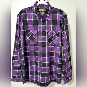 THE CROWN MEN'S LARGE DIXXON FLANNEL
